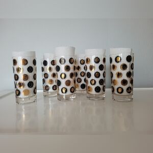 Mcm Libbey Presidential Glasses Set Of 6